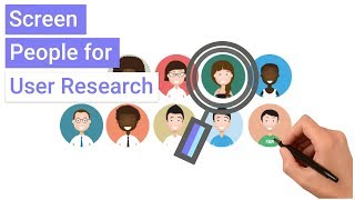 Screen People for your User Research Study [upl. by Akehsat]