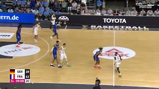 Dennis Schröder  Highlights  France vs Germany  23 PTS 6 AST [upl. by Ziguard363]