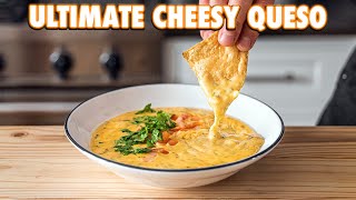 The Cheesiest Homemade Texas Queso 2 Ways [upl. by Frantz]