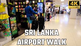 Colombo Airport A Walk Tour of Sri Lankas Bandaranaike International Airport BIA [upl. by Ahsilrae700]