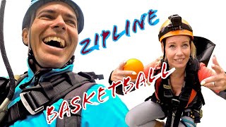 ZIPLINE KOŠARKARSKI IZZIV V PLANICI [upl. by Ardnusal391]