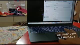 dell Vostro 3510 i5 11th gen 512gb SSD touchpad issue [upl. by Henson802]