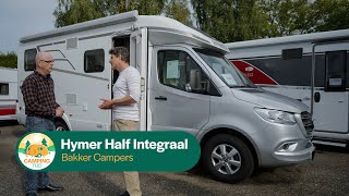 Hymer Half Integraal I Bakker Campers [upl. by Dikmen]