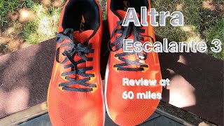 Altra Escalante 3 full review at 60 miles [upl. by Annavoig]