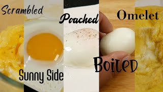 How To Cook Egg Microwave Easy Simple 5 Ways [upl. by Daven776]