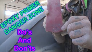 How To Use Epoxy Primer  Automotive Paint And Body Tech Tips [upl. by Zacharie]