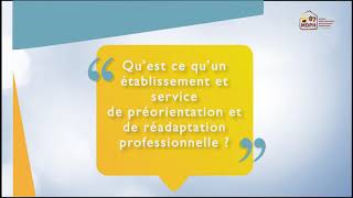 Les orientations professionnelles MDPH [upl. by Fital350]