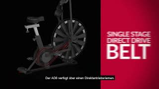 Schwinn Airdyne AD8 Heimtrainer Deutsch [upl. by Edlin439]