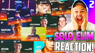 MIND BLOWN SOLO ELIMINATIONS  Grand Beatbox Battle Online 2020 BEATBOX REACTION Part 2 [upl. by Nevag]