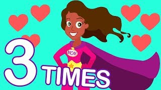 3 Times Table Song  LEARN MATH for Kids Multiplication Song X3 [upl. by Salahi794]