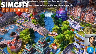 Referensi Layout Desain Kota SimCity BuildIt  Design Challenge SimCity BuildIt Journey to the East [upl. by Bahr24]