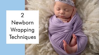 Newborn Wrapping Tutorial [upl. by Ainotahs]