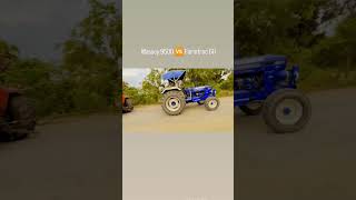 Massey 9500 vs Farmtrac 60 powermaxx tochan 👑 demo viralvideo tractorvideo [upl. by Heiner]