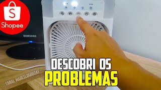 Análise do Mini Climatizador da Shopee [upl. by Ruffina]