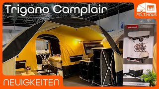 Trigano Camplair Faltcaravan mit Kompromissen  Caravan Salon Düsseldorf 2022 [upl. by Elmore]