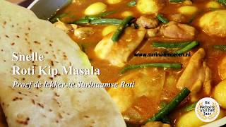 🍷🍴 Snelle Roti Kip Masala 1 [upl. by Noroj]