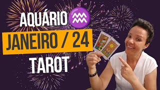 Aquário ♒ Janeiro 2024  Você precisa assistir este vídeo tarot horoscope [upl. by Nastassia]