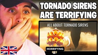 Brit Reacts to Tornado Sirens are Scary [upl. by Hanikahs]