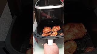 Perfekte Hähnchenschenkel aus der Heißluftfritteuse  Air Fryer Perfect chicken legs [upl. by Lenes]