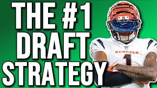 The BEST Draft Strategy to Win Your League in 2023 Fantasy Football [upl. by Dloraj]