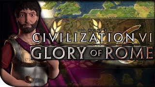 Rome Sacks Thebes  Civilization VI — Glory of Rome 6  TSL Giant Earth King [upl. by Amabel969]