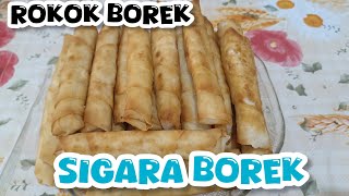 SIGARA BOREK  PANTAS SAJA ENAK OLAHAN KULIT LUMPIA DIBUAT SEPERTI INI [upl. by Pryce]