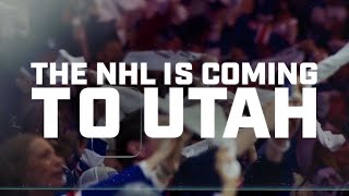 The NHL is coming to Utah [upl. by Lemra]