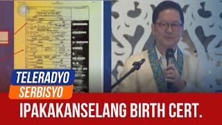 OSG to file petition cancelling Guo’s birth certificate  Teleradyo Serbisyo 05 July 2024 [upl. by Agata]