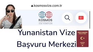 Adım Adım Yunanistan Schengen Vize Randevusu Nasıl Alınır Kosmos Vize Randevusu nasıl alınır [upl. by Shum]