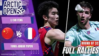 Li Shi Feng CHN vs Toma Junior Popov FRA  R32  Arctic Open 2024 [upl. by Caplan959]