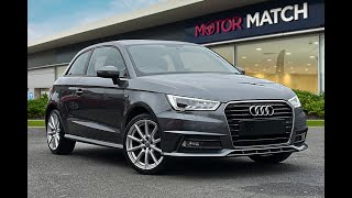 Used Audi A1 14 TFSI S line Euro 6 ss 3dr  Motor Match Stockport [upl. by Babb]