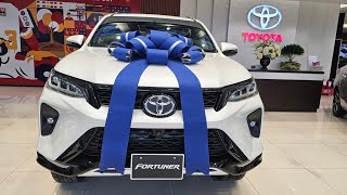 Review đánh giá chi tiết Toyota Fortuner 28AT 4x4 Legender Máy dầu 2024 phiên bản nâng cấp mới nhất [upl. by Bulley]