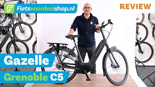 Gazelle Grenoble C5 HMB  Populairste ebike mét Smart Systeem en Riemaandrijving [upl. by Hadihsar173]