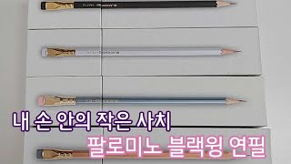 내 손 안의 작은 사치 팔로미노 블랙윙Palomino BLACKWING 연필  블랙윙 내추럴 블랙윙 602 블랙윙 펄 블랙윙 매트 [upl. by Allx]