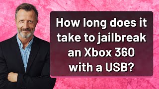 How long does it take to jailbreak an Xbox 360 with a USB [upl. by Frankhouse]