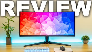 Asus Tuf Gaming VG34VQL1B 34” Curved Ultrawide Review [upl. by Hylton878]