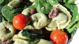 SPINACH amp TORTELLINI SALAD [upl. by Eiralam375]