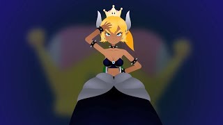 Bowsette Comic Strip Fan Made Animation Part 1 Animated [upl. by Innus464]