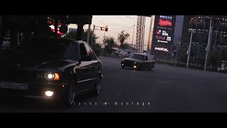 BMW E34 Bandits  Drift In City  Гио Пика  АВТОРИТЕТА Slowed Music Video Edit [upl. by Ariahay]