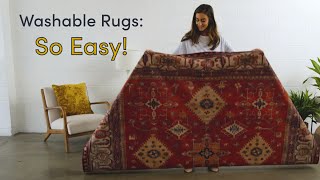 How to Assemble Your Washable Rug  Ruggable [upl. by Angy]