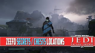 Jedi Fallen Order All Secrets And Chests Locations Zeffo [upl. by Lleryd]