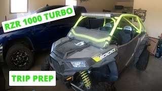 RZR 1000 TURBO  Prepping for the sand dunes [upl. by Anitsahs]