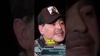 Maradona y la presion en los futbolistas [upl. by Ralli]