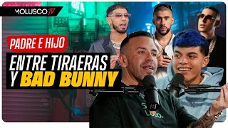 Molusco y Ocean Tiraera Anuel Vs Coscu  Karol G  Bad Bunny hace cambios La casa de los famosos [upl. by Lemmueu]