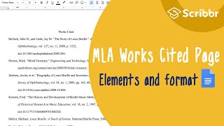 MLA Works Cited References and Formatting  Scribbr 🎓 [upl. by Featherstone]