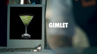 GIMLET DRINK RECIPE  HOW TO MIX [upl. by Ainslee]