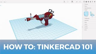 How To Use Tinkercad 3D Design Software 101 [upl. by Sasha67]