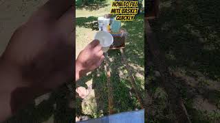 Do It The Easy Way How To Fill Varroa Easy Check Basket beekeeping101 mitewash [upl. by Akemal132]