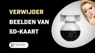 Hoe verwijder je beelden van je EZVIZ C8W Pro SDkaart [upl. by Madalena709]