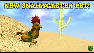 Wizard101  NEW SNALLYGASTER PET [upl. by Talley]